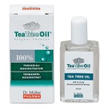 Ulei de arbore de ceai concentrat 100% natural Dr Muller, 10 ml, Antiseptic, Fara conservanti