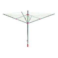 Uscator rufe, pentru exterior, 4 brate, capacitate de uscare 40 m GartenVIP DiyLine foto