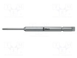 Capăt de şurubelniţă Phillips WERA Fixare semilună 4mm