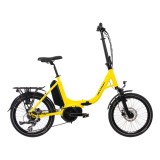 Cumpara ieftin Bicicleta Electrica Pliabila Devron 20126 - 20 Inch, M, Galben Ultimate FactoryBikes