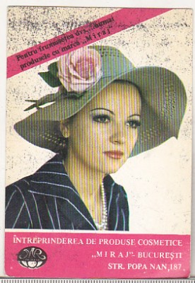 bnk cld Calendar de buzunar - 1974 - Miraj Bucuresti foto