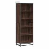 Cumpara ieftin Biblioteca, stejar maro, 60x35x170,5 cm, lemn prelucrat