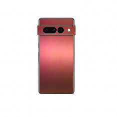 Set Doua Folii Skin Acoperire 360 Compatibile cu Google Pixel 7 Pro Wrap Skin Chameleon Aubergine Bronze