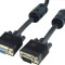 CABLU video GEMBIRD, adaptor VGA (T) la VGA (M), 3m, dublu ecranat, negru, &amp;quot;CC-PPVGAX-10-B&amp;quot; (timbru verde 0.8 lei)