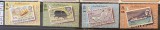 PC398 - Oceanul Indian Britanic (BIOT) 1990 Expozitie Timbre, serie MNH, 4v, Nestampilat