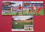 Lot 3 Foto-Carti poștale maximă filatelică-meciuri URSS la Campionatul Mondial MEXIC 1986