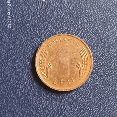 moneda 1 leu 1996 rara