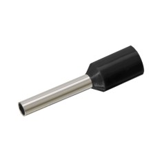 Varf terminal pentru cablu 1.5 mm 10mm negru