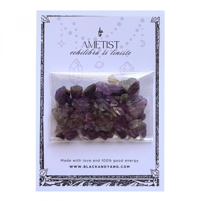 Ametist pietre chips - liniste si echilibru