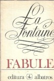 Fabule - La Fontaine, Editura Albatros, Editie Veche 1978, Carti de Colectie, Lectura Obligatorie Elevi Studenti