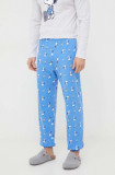 United Colors of Benetton pantaloni pijama bumbac x Peanuts modelator