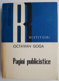 Pagini publicistice - Octavian Goga - Roman