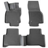 Set de 5 covorase cauciuc 3D stil tavita premium pentru VW Touran din 2015