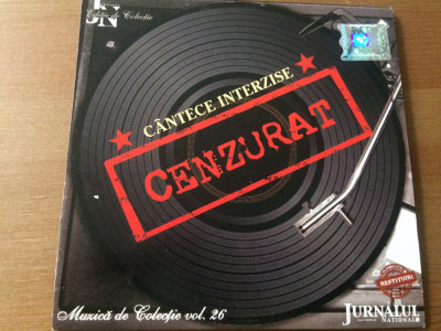 cenzurat cantece interzise cd disc selectii muzica rock pop folk blues VG+ foto