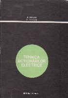 Tehnica actionarilor electrice foto