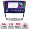 Navigatie Skoda Octavia 2 2005-2013 B-005 Android Ecran QLED octa core 4+64 carplay android auto KIT-005+EDT-E310V3 CarStore Technology