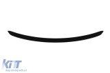 Spoiler pentru portbagaj tip A Design potrivit pentru Mercedes E-Class W213 sedan 2016-2022, lac negru Performance AutoTuning