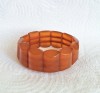 Brata din chihlimbar natural - L 2.5 cm