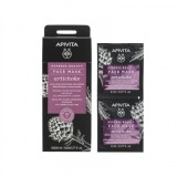 Mască facială APIVITA Express Beauty AHA &amp; PHA pentru iluminare și netezire 2x8ml