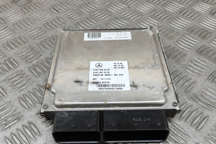 Unitate de control motor MERCEDES-BENZ SPRINTER 3,5-t Furgon 906 2016 OEM: A6519003403 30081279