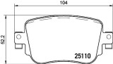 BREMBO P 85 135 PRIME LINE set placute frana,frana disc