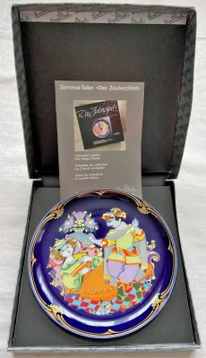 Farfurie - Rosenthal - Bjorn Wiinblad - Calul fermecat - Nr.6 - cutie originală foto