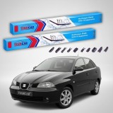 Cumpara ieftin Ștergătoare Seat Cordoba 6L2 06.2006-2009 | Set Față Flat &ndash; TeamCar&reg;