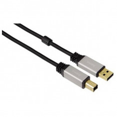 Hama 53742 Cablu USB 2.0 negru 1.8m foto