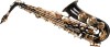 Saxofon Alto Karl Glaser Negru Clape Aurii, Mi bemol (Eb), Set Complet cu Geanta, Accesorii incluse