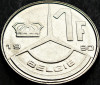 Moneda 1 FRANC - BELGIA, anul 1990 *cod 904, Europa