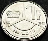 Cumpara ieftin Moneda 1 FRANC - BELGIA, anul 1990 *cod 904, Europa