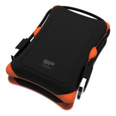 HDD extern portabil Silicon Power Armor A30 2TB, Anti-shock, USB 3.0, Negru foto