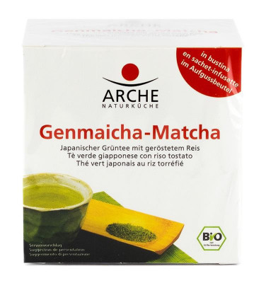 Ceai Verde Japonez Genmaicha Matcha 15gr Arche foto