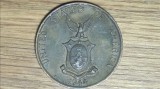 Insulele Filipine - piesa de istorie WW2 - 1 centavo 1944 S - administratie SUA / americana WW2