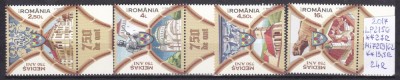 2017 Medias 750 de ani atestare documentara, LP2156, MNH foto