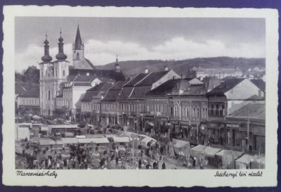 1944 - Targu Mures, piata Szechenyi (jud. Mures) foto