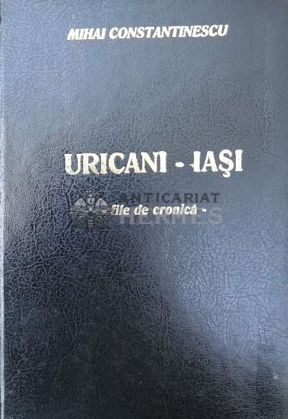 Uricani - Iasi file de cronica vol.1 - 1996 - Mihai Constantinescu (Y152)