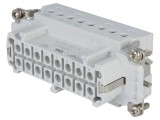 Conector HDC Inserturi Contact Mamă HTS 16 PE, TE Connectivity