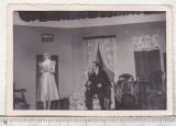 Bnk foto Scena piesa de teatru - actrita Mary Theodorescu, Alb-Negru, Romania 1900 - 1950, Portrete