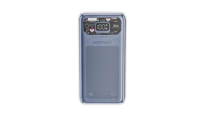Acefast powerbank 10000mAh Sparkling Series &icirc;ncărcare rapidă 30W gri (M1)