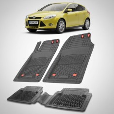 Covorase Ford Focus Mk3 Compatibile Hatchback 5 usi 2011-2018 | Black