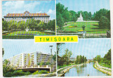 Bnk cp Timisoara - Vedere - circulata - marca fixa, Printata
