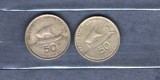 GRECIA 1988/90 - LOT 2 MONEDE 50 DRAHME (5)