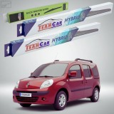 Cumpara ieftin Ștergătoare Renault Kangoo II Van 2 uși 2008-prezent | Set Față și Spate Hibrid &ndash; TeamCar&reg;