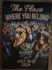 Carticica prezentare Open Air Blues Brezoi 2024 cu autografe Kaz, Ben Poole etc