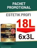 Cumpara ieftin Pachet Promo Lazura Estetik Profi 6x3L=18L, 108-252 mp