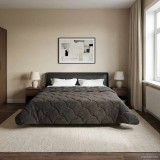 vidaXL Duvet de iarnă Patos Antracit 220 x 240 cm 42026310