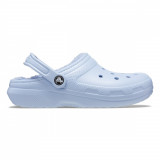 Saboti Crocs Classic Lined Clog Albastru - Blue Calcite