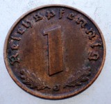 2.788 GERMANIA 1 REICHSPFENNIG 1938 J, Europa, Bronz