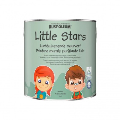 Vopsea lavabila, Rust-Oleum, Little Stars, Enchanted Forest, Verde, 2,5 l foto